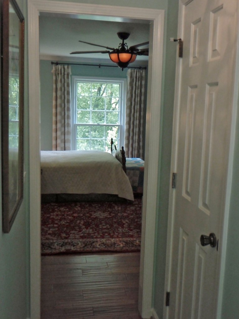 Brentwood Master Suite Hallway & Bedroom