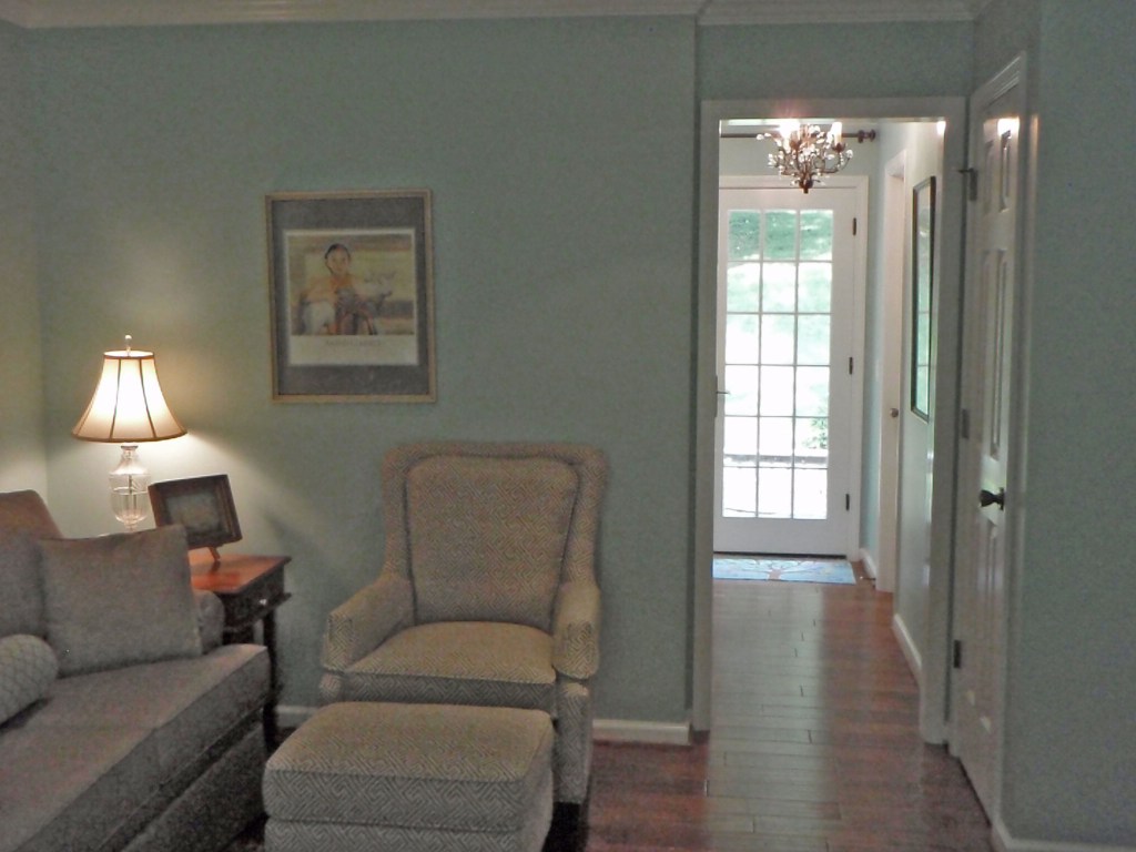 Brentwood Master Suite Sitting Area & Hallway