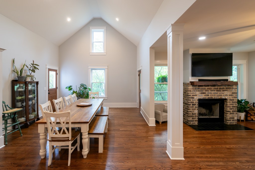 Fountain City Farmhouse Dining Room View
