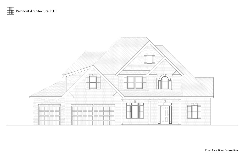 Lenoir City Cookie-Cutter Renovation Front Elevation
