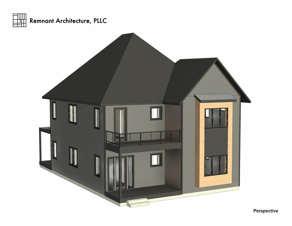 AIA ETN Middle Housing Vicki Quadplex Perspective